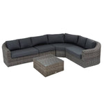 Conjunto de Jardim de Canto MOORÉA 5 Lugares Hespéride