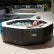 Spa Insufável INTEX PureSpa Carbone – 6 Pessoas – 6 Jets + 140 Bolhas – Wi-Fi – Sal