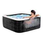 Spa Insufável INTEX PureSpa Ardoise – 6 Pessoas – 170 Bolhas – Wi-Fi – LED – Sal