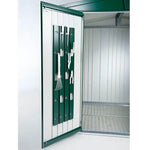 Abrigo de Jardim em Metal 7,20m² Esp. 0,53mm Europa 5 Biohort – Cinzento