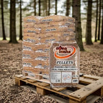 Pellets Madeira Premium 1155kg | 77 Sacos 15kg NovaLenha | Grânulos Aquecimento Portugal Nova Lenha Premium