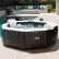 Spa Insufável INTEX PureSpa Carbone – 6 Pessoas – 6 Jets + 140 Bolhas – Wi-Fi – Sal