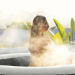 Spa Insufável INTEX PureSpa Ardoise – 6 Pessoas – 170 Bolhas – Wi-Fi – LED – Sal