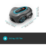 Robot Cortador de Relva GARDENA Smart SILENO max 1500 – 1500m² – DuoConnect – Bluetooth