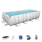 Piscina Exterior 5,50m x 2,7m x 1,2m Power Steel™ Bestway + Acessórios