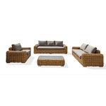 Conjunto de Jardim 6 Lugares em Resina Trançada BORA BORA