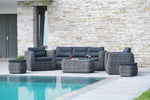 Conjunto de Jardim em Resina Trançada 7 Lugares BAHAMAS – Paris Garden