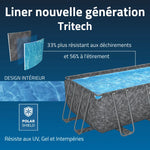 Piscina Exterior 5,50m x 2,7m x 1,2m Power Steel™ Bestway + Acessórios